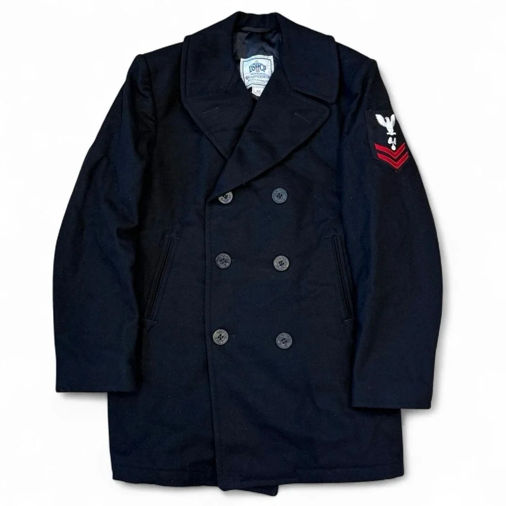 Vintage DSCP Quarterdeck Collection Double Breasted Peacoat Men's Size 42L